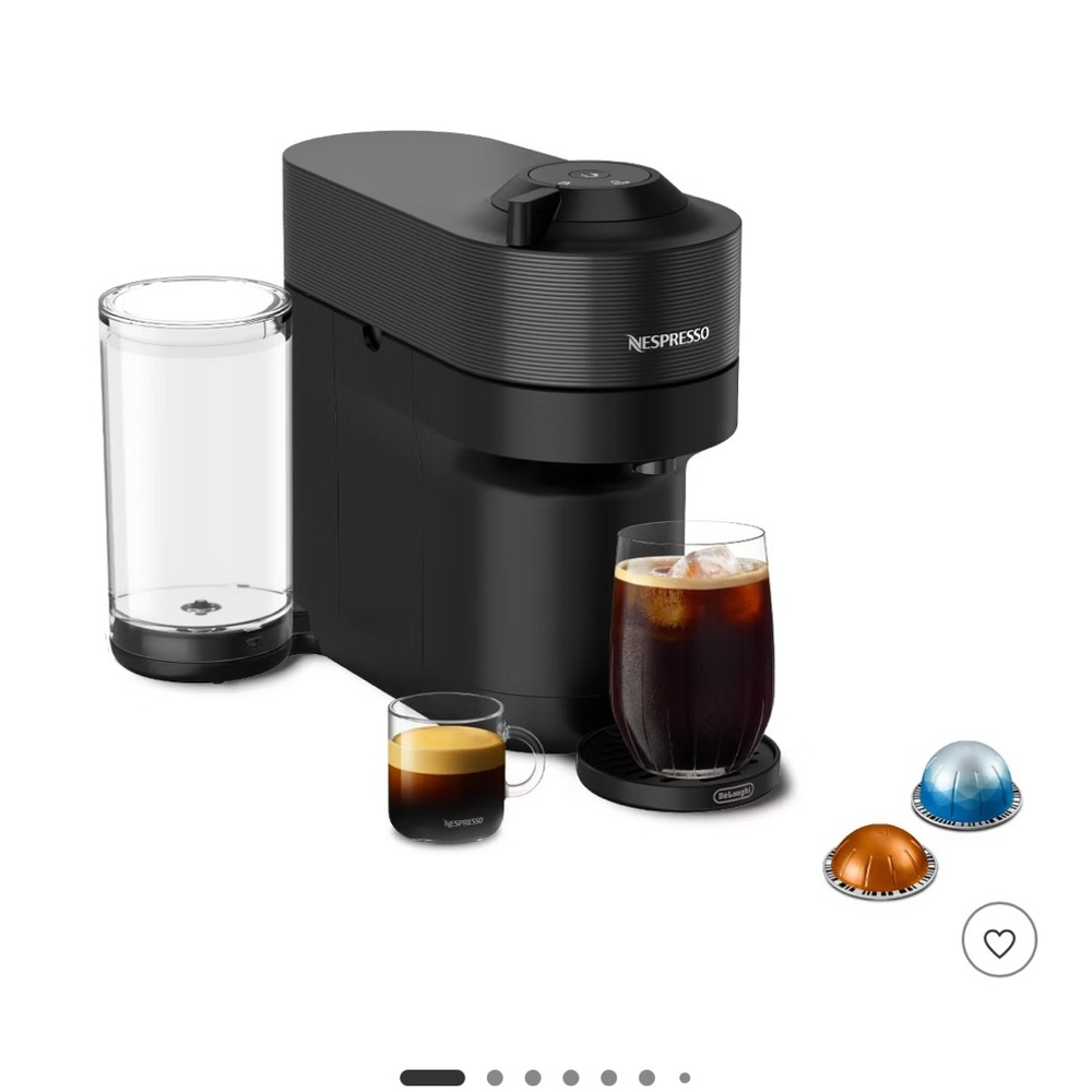Nespresso Black Coffee Maker